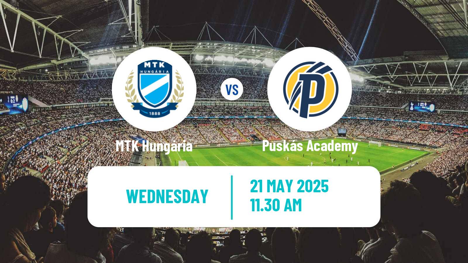 Football Hungarian NB I Women MTK Hungária - Puskás Academy