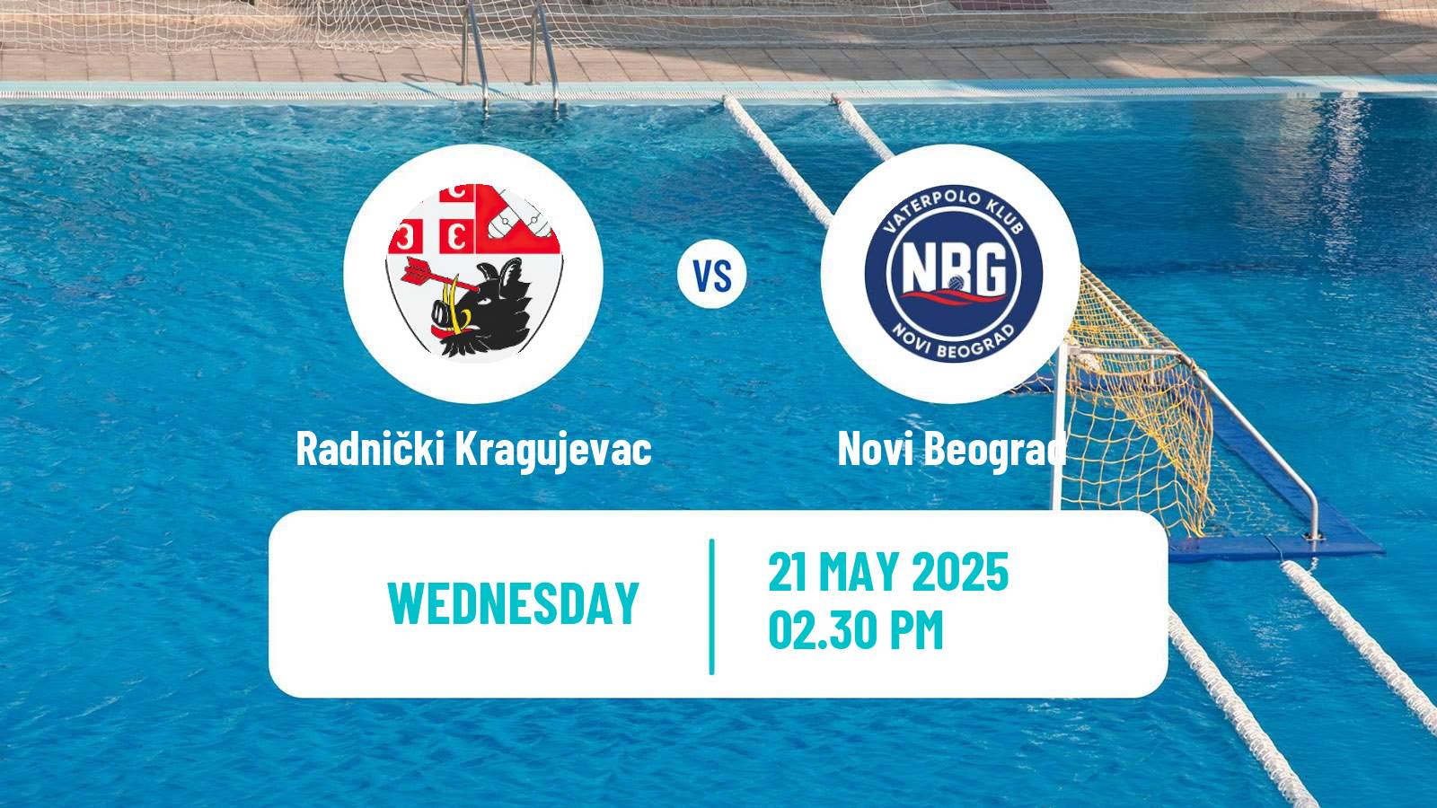 Water polo Serbian Super Liga Water Polo Radnički Kragujevac - Novi Beograd
