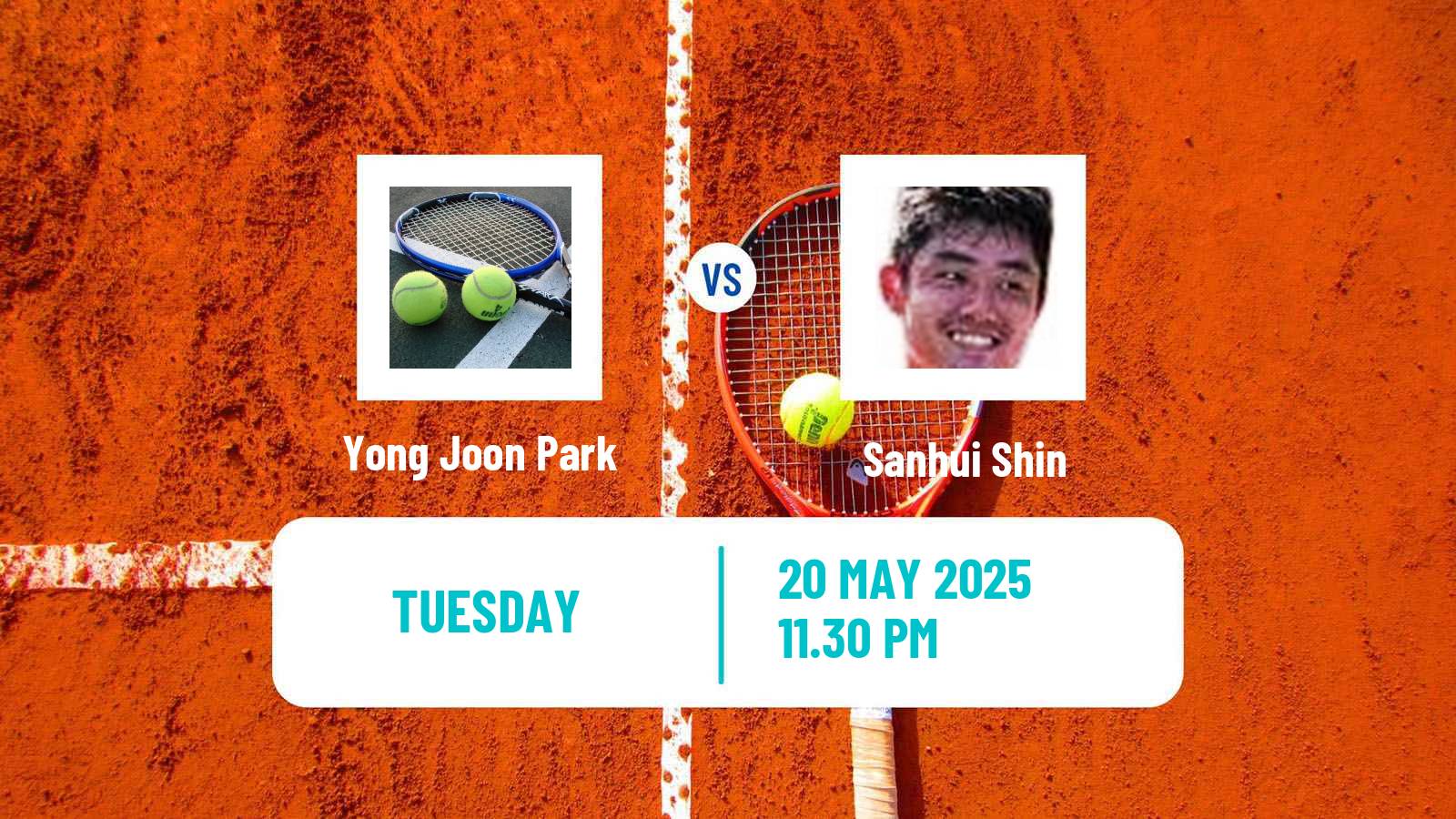Tennis ITF M15 Andong Men Yong Joon Park - Sanhui Shin
