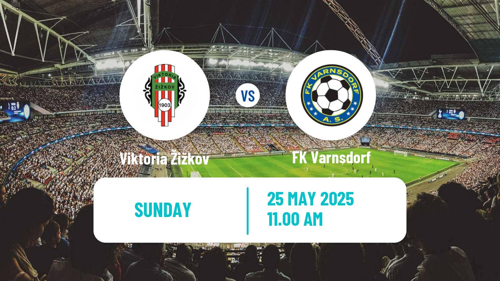 Soccer Czech Division 2 Viktoria Žižkov - Varnsdorf