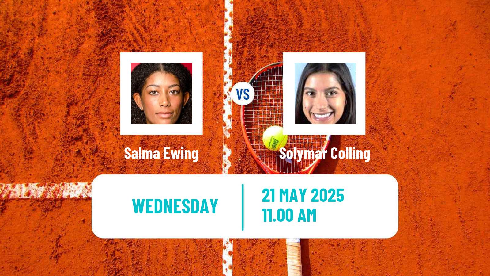 Tennis ITF W50 Pelham Women Salma Ewing - Solymar Colling