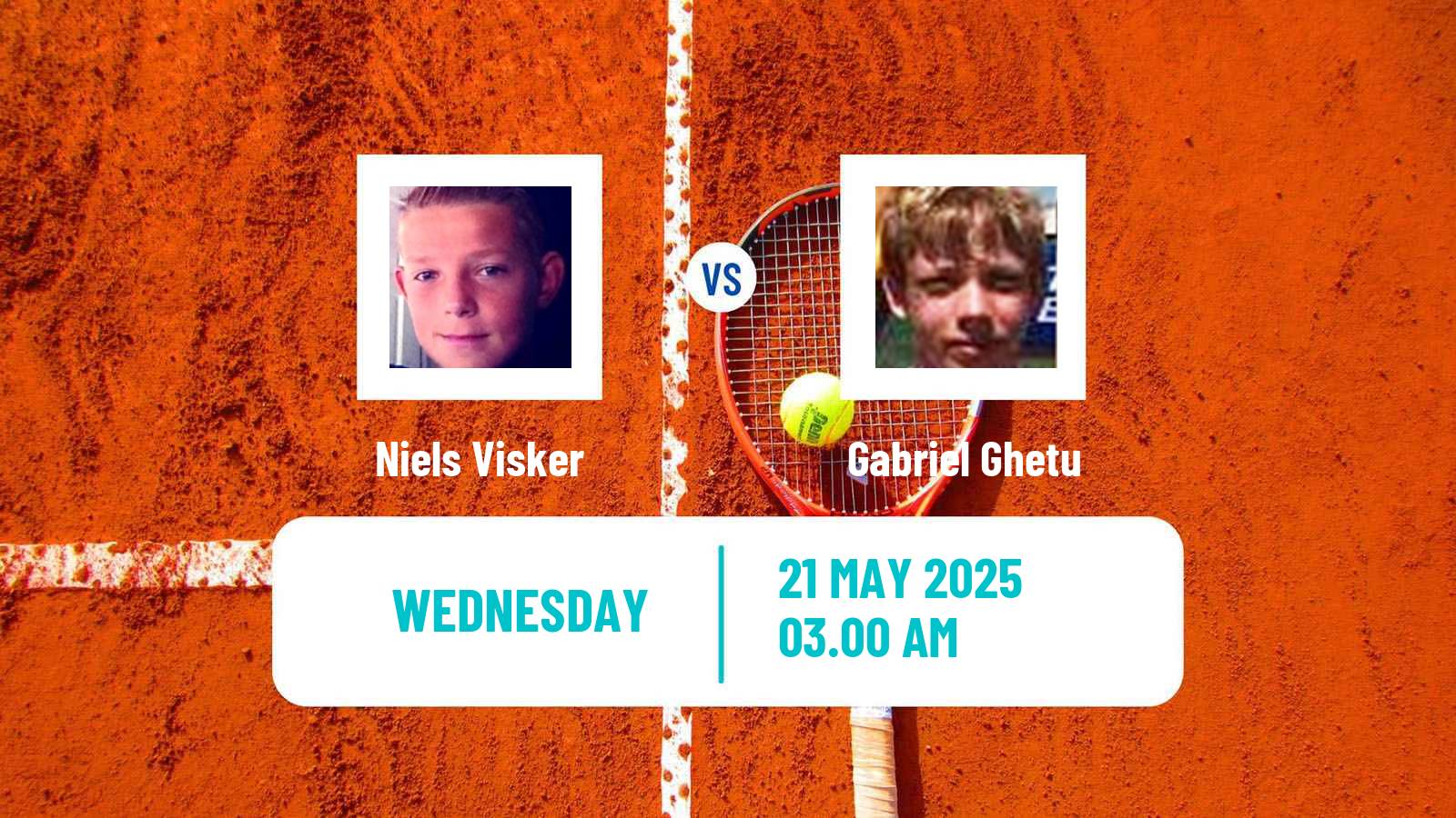 Tennis ITF M15 Bucharest 3 Men Niels Visker - Gabriel Ghetu