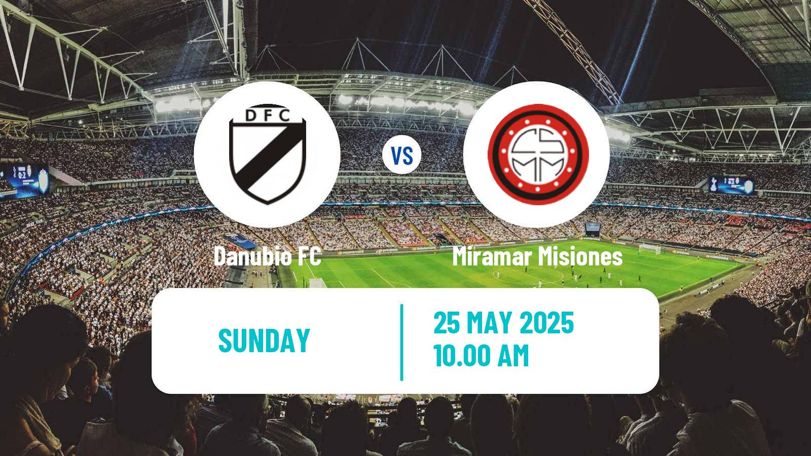 Football Uruguayan Primera Division Danubio - Miramar Misiones