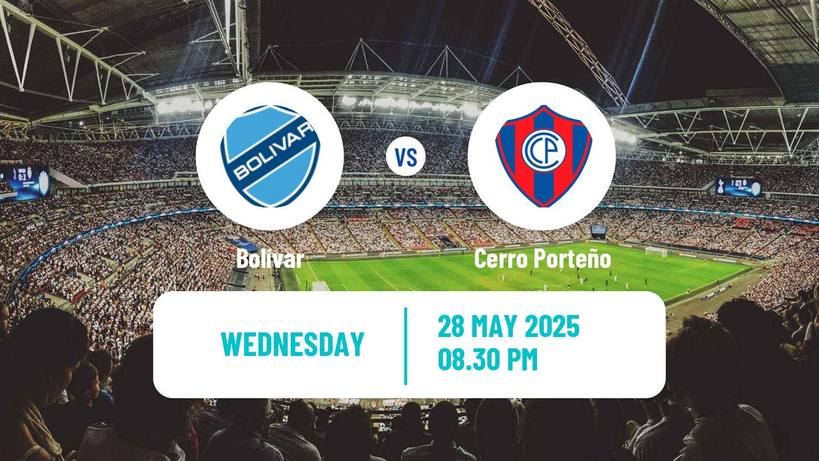 Soccer Copa Libertadores Bolívar - Cerro Porteño