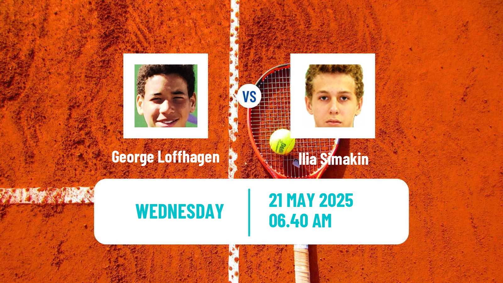 Tennis Tbilisi Challenger Men George Loffhagen - Ilia Simakin