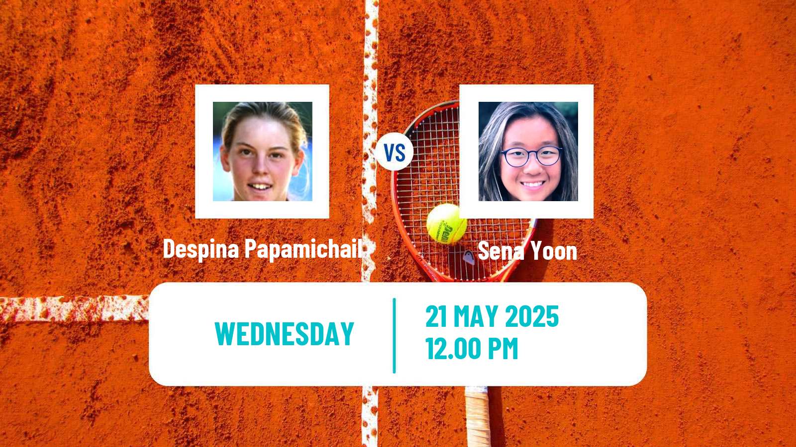 Tennis ITF W35 Santo Domingo Women Despina Papamichail - Sena Yoon