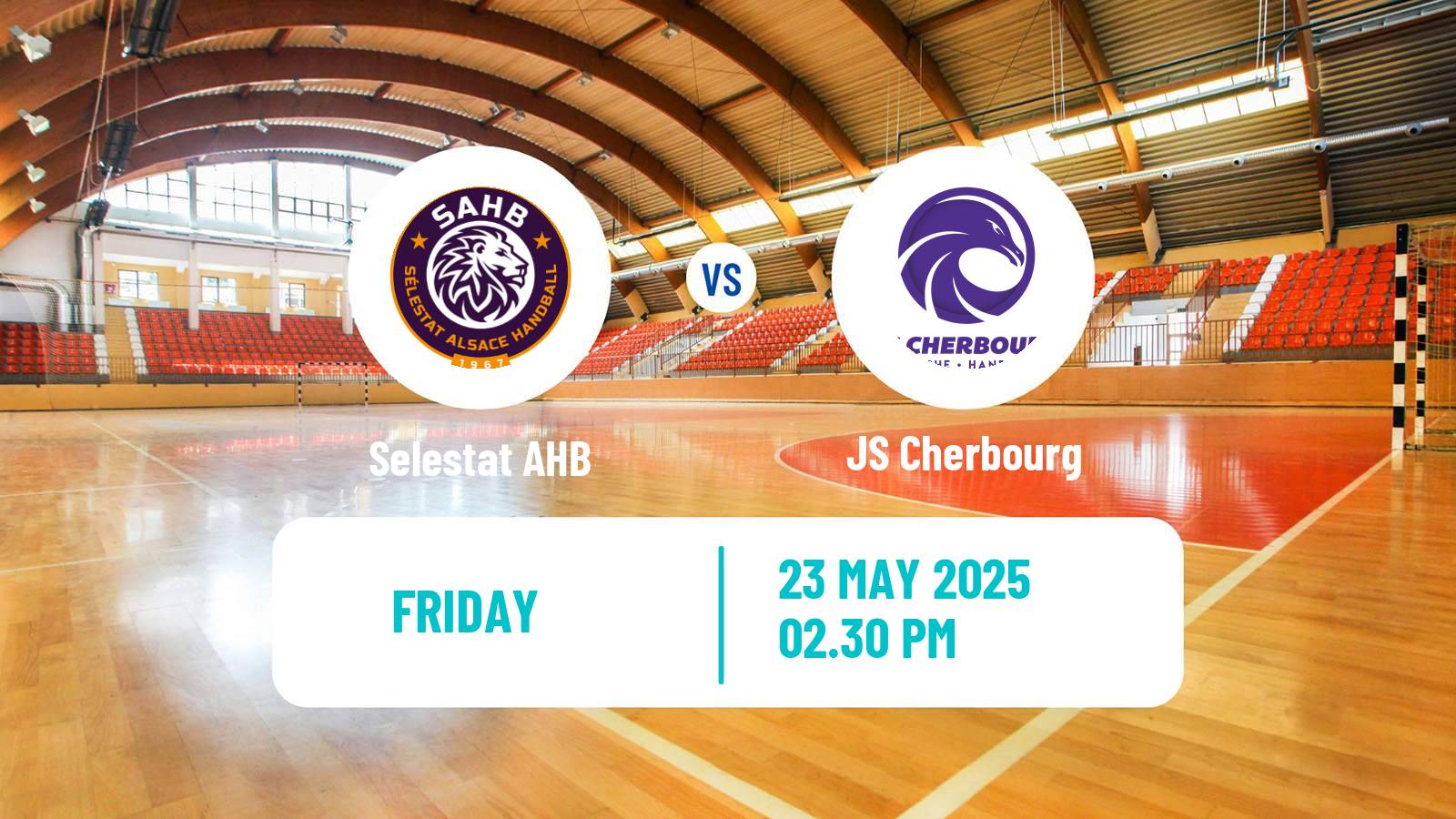 Handball French Proligue Handball Selestat AHB - Cherbourg