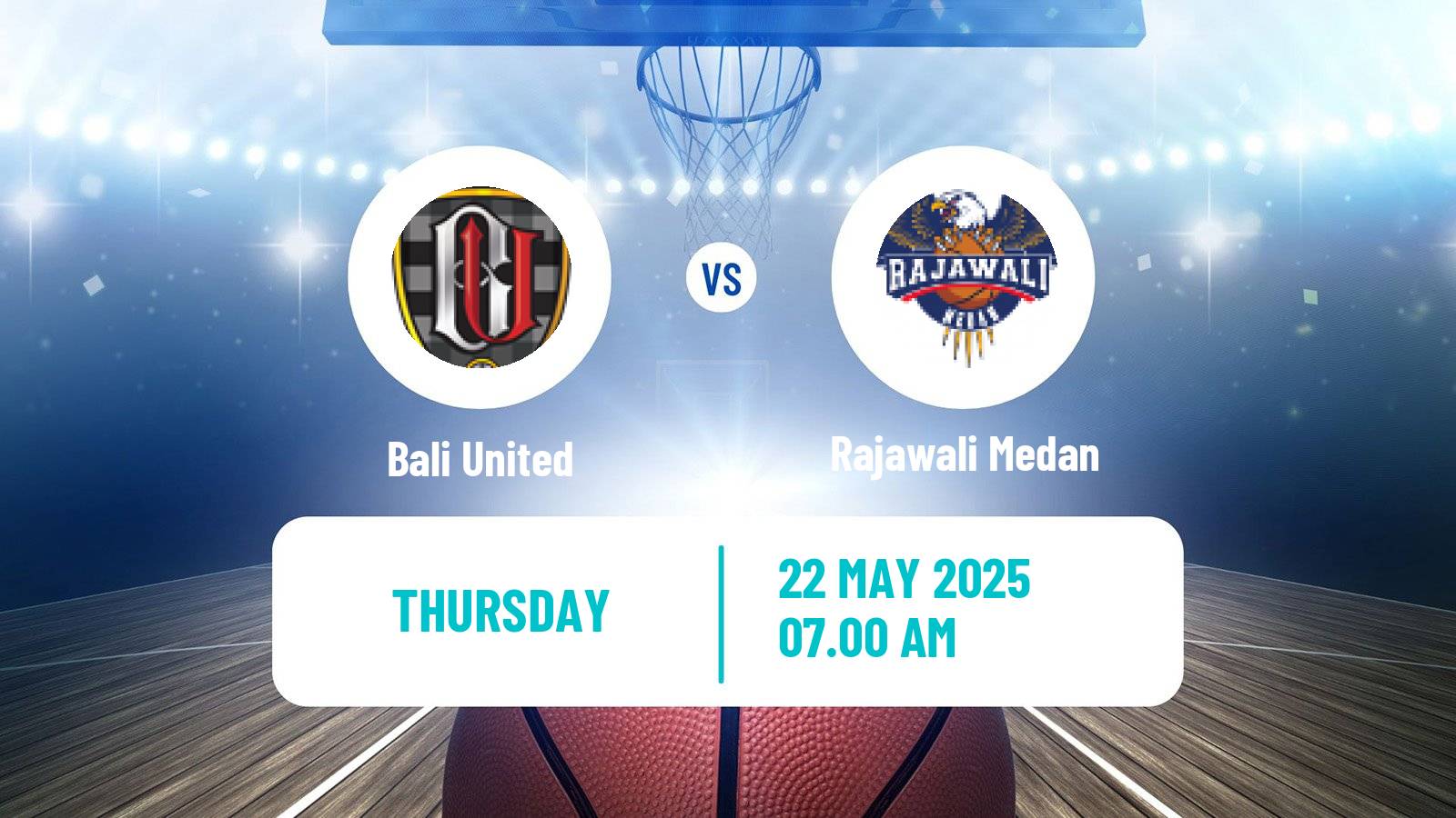 Basketball Indonesian IBL Bali United - Rajawali Medan