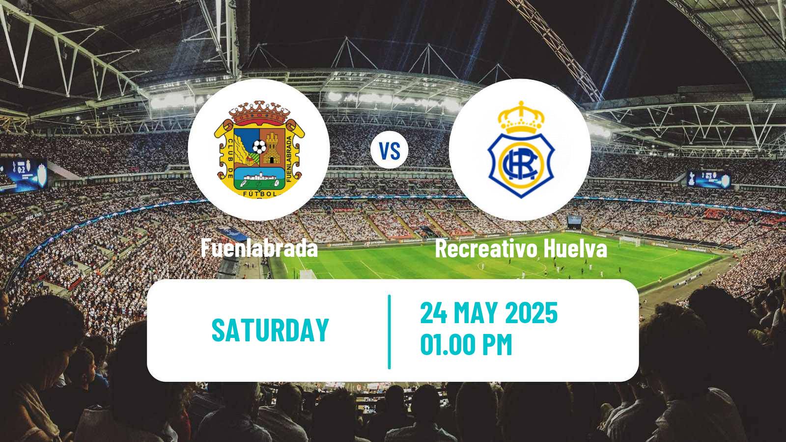 Football Spanish Primera RFEF Group 2 Fuenlabrada - Recreativo Huelva