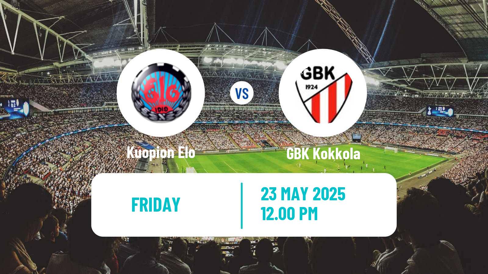 Soccer Finnish Kakkonen Group C Kuopion Elo - GBK Kokkola