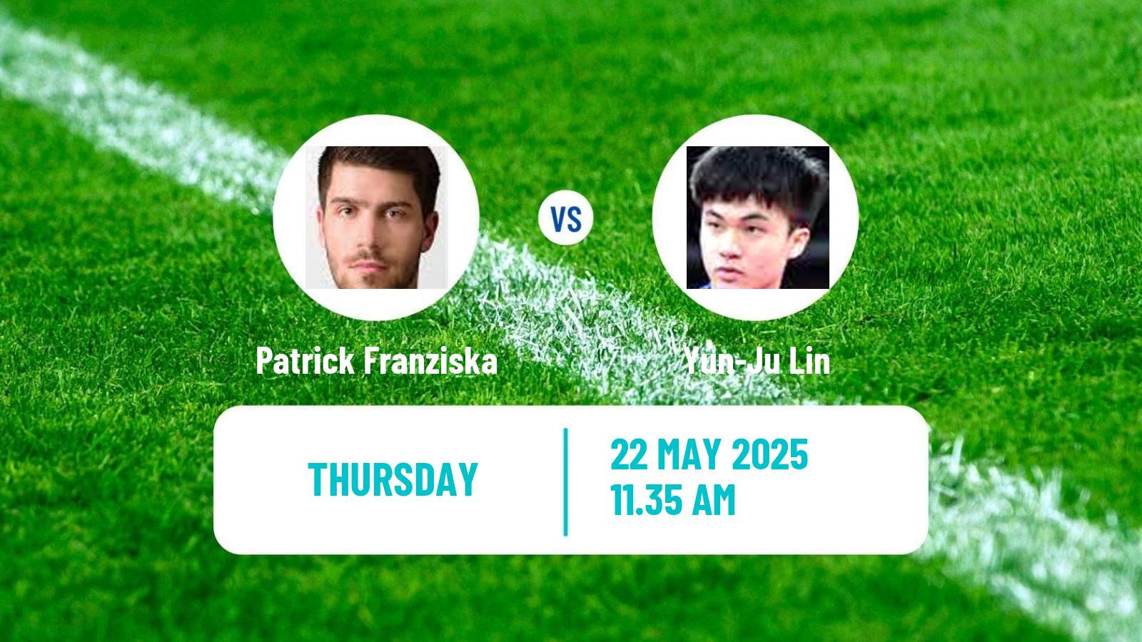 Table tennis World Championships Men Patrick Franziska - Yun-Ju Lin