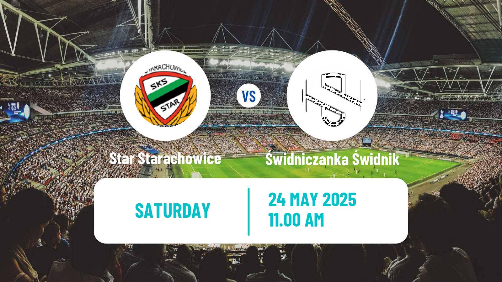 Soccer Polish Division 3 - Group IV Star Starachowice - Świdniczanka Świdnik