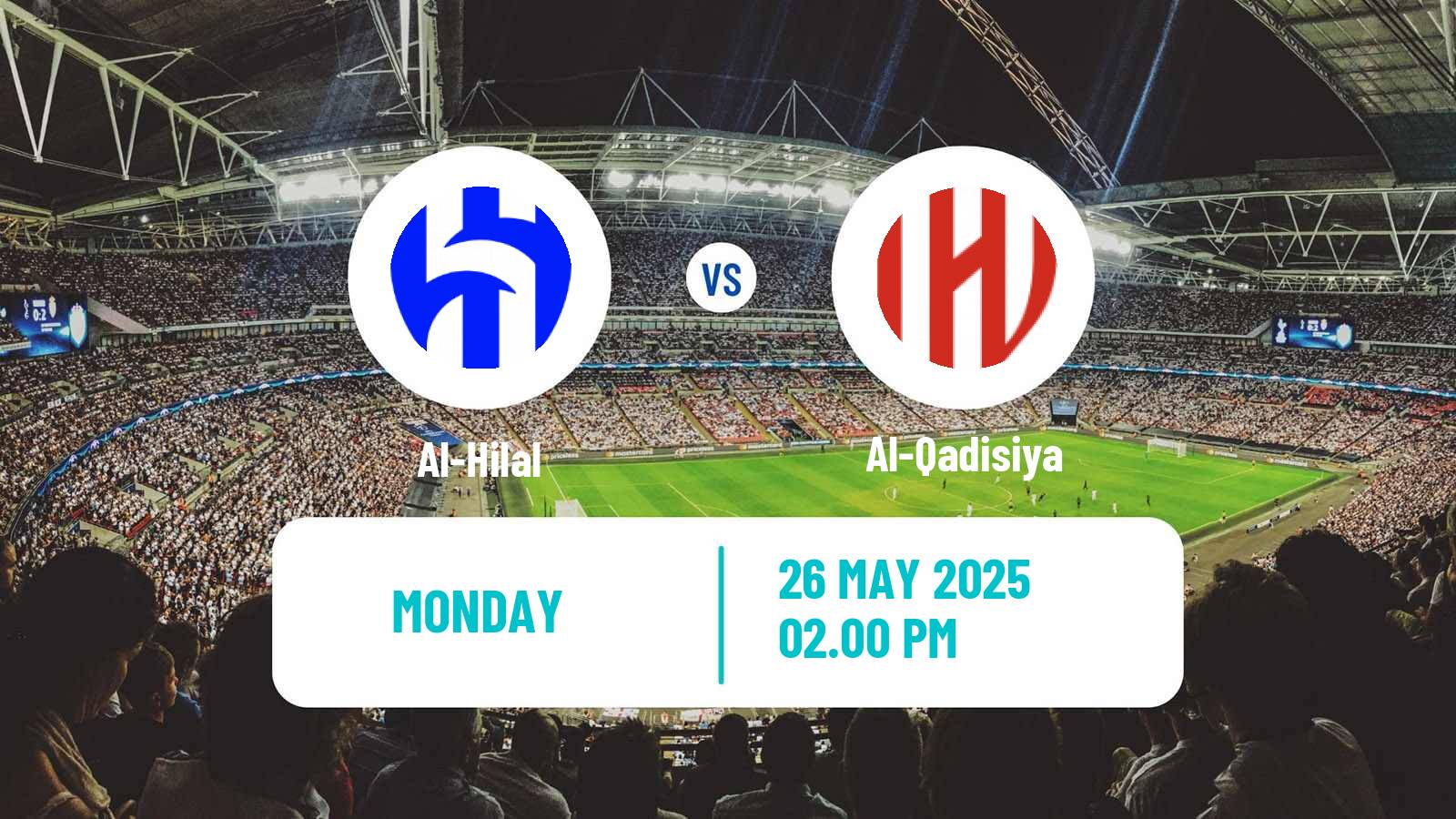 Soccer Saudi Professional League Al-Hilal - Al-Qadisiya