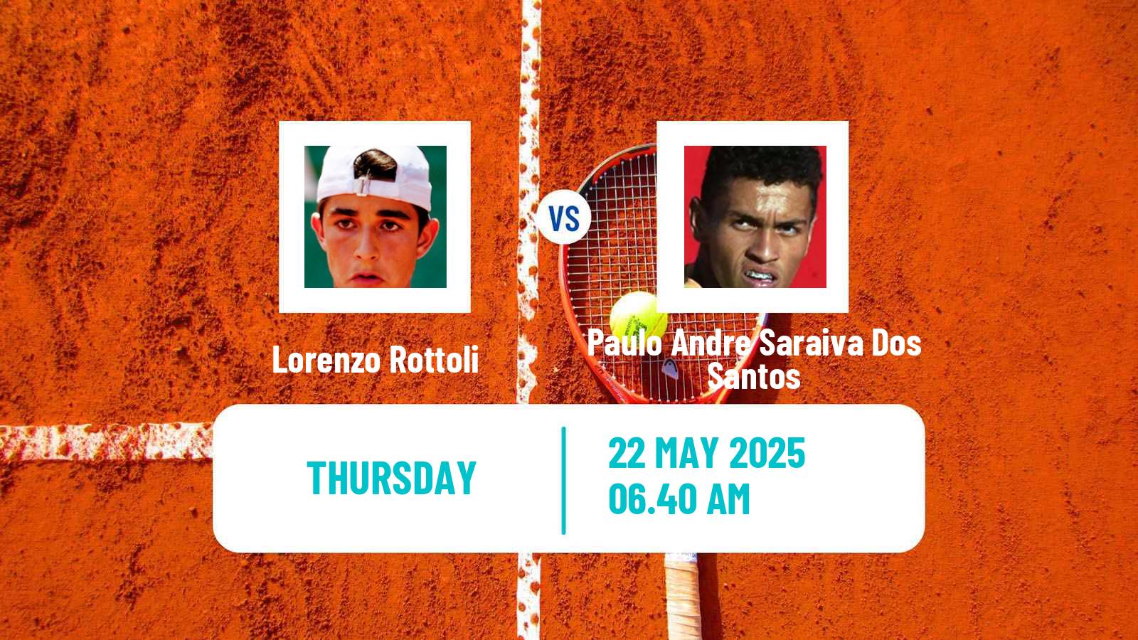 Tennis ITF M15 Monastir 20 Men Lorenzo Rottoli - Paulo Andre Saraiva Dos Santos