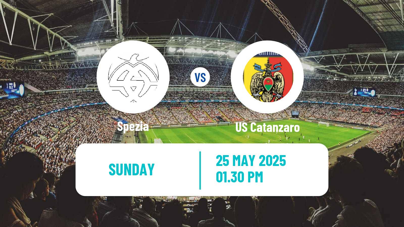Soccer Italian Serie B Spezia - Catanzaro