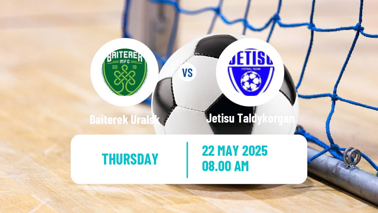 Futsal Kazakh Championship Futsal Baiterek Uralsk - Jetisu Taldykorgan