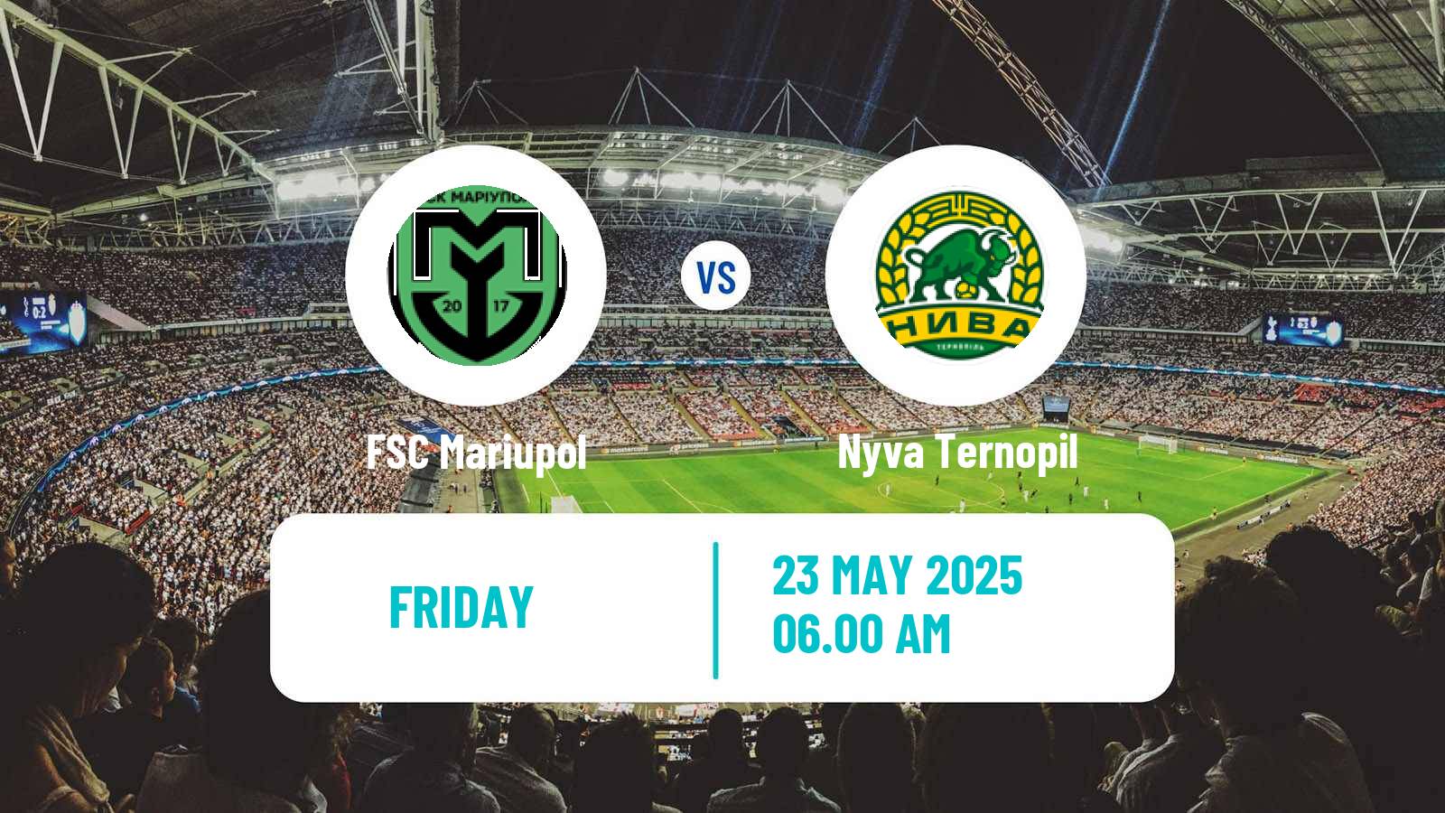 Soccer Ukrainian Persha Liga FSC Mariupol - Nyva Ternopil