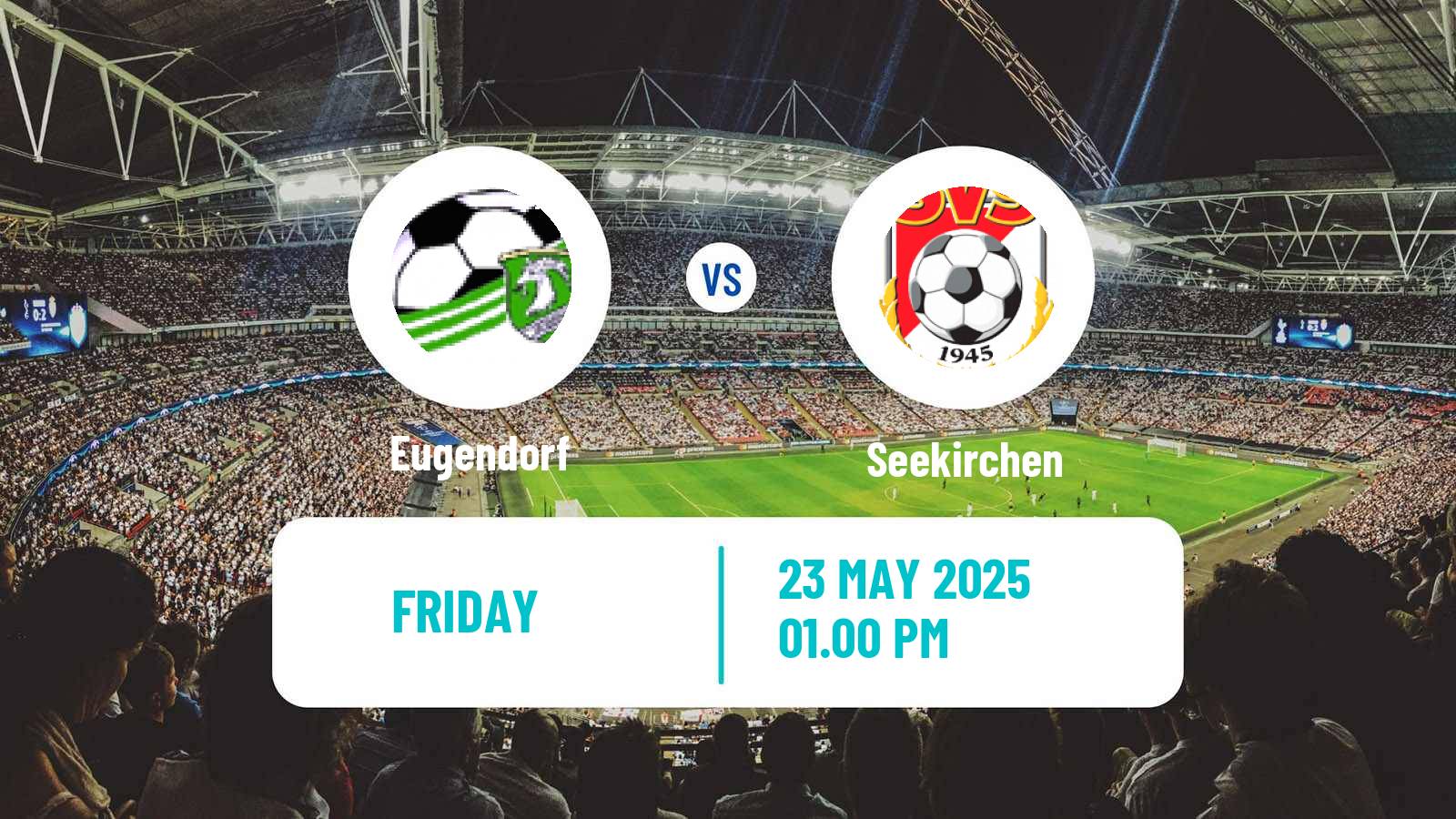 Soccer Austrian Landesliga Salzburg Eugendorf - Seekirchen