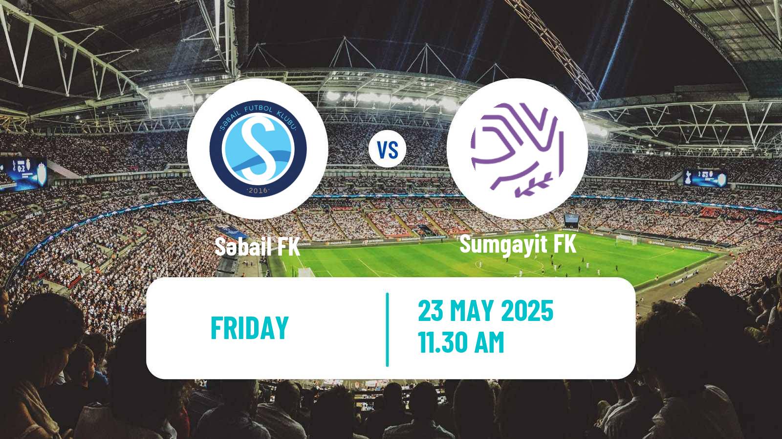 Soccer Azerbaijan Premier League Səbail - Sumgayit
