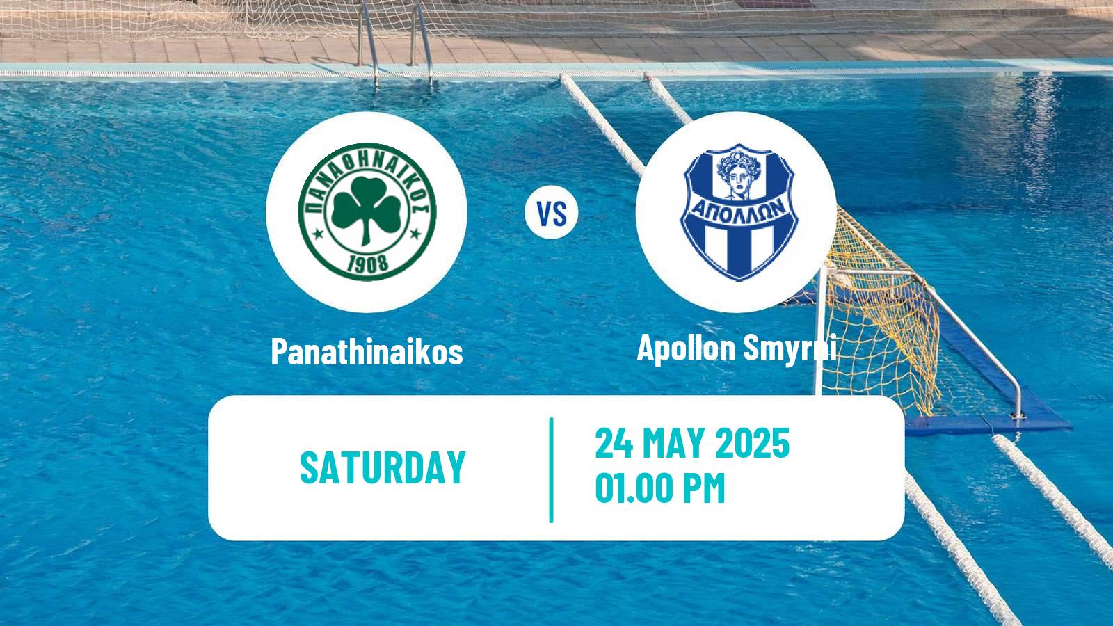 Water polo Greek A1 Water Polo Panathinaikos - Apollon Smyrni