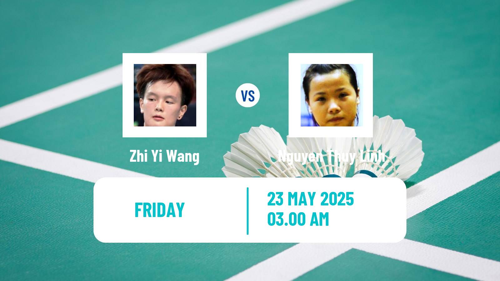 Badminton BWF World Tour Malaysia Masters Women Zhi Yi Wang - Nguyen Thuy Linh
