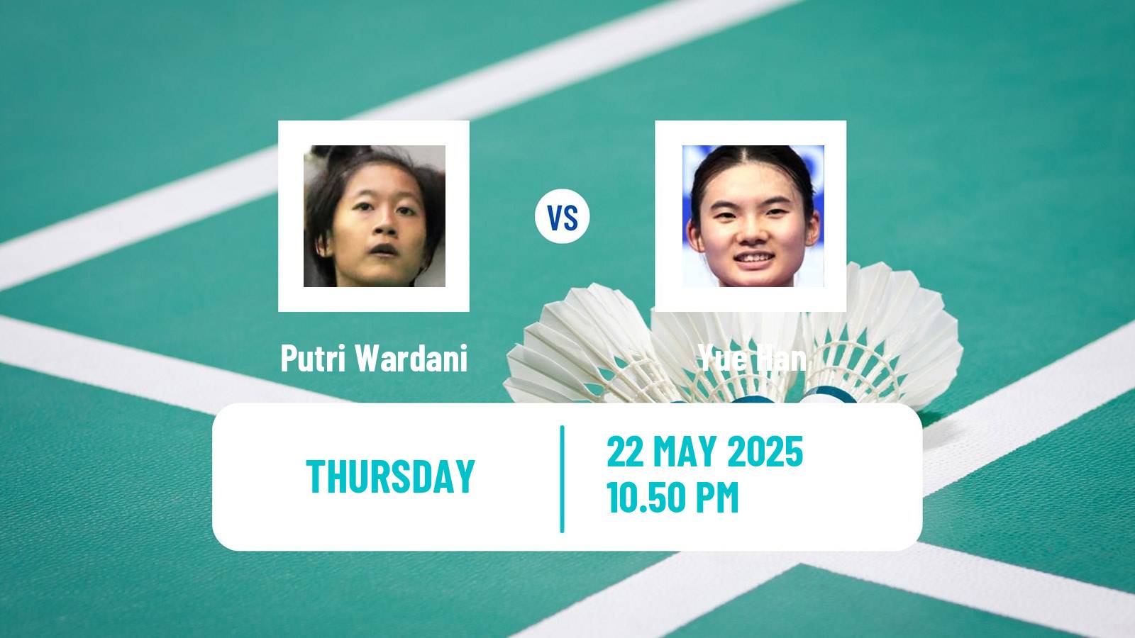 Badminton BWF World Tour Malaysia Masters Women Putri Wardani - Yue Han
