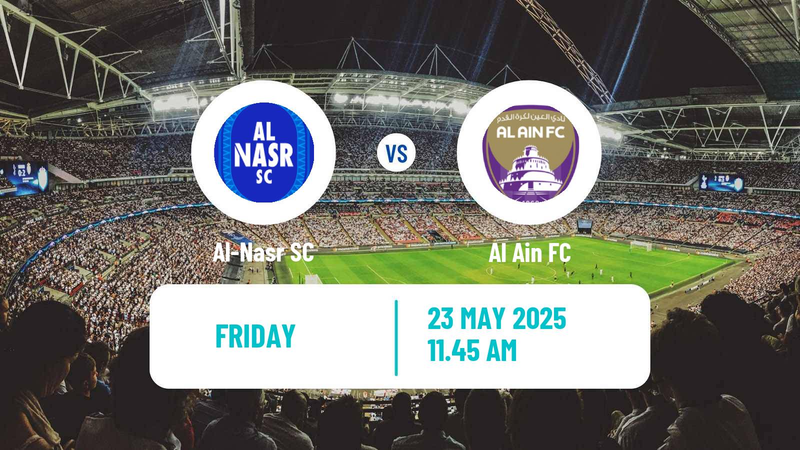 Soccer UAE Football League Al-Nasr - Al Ain