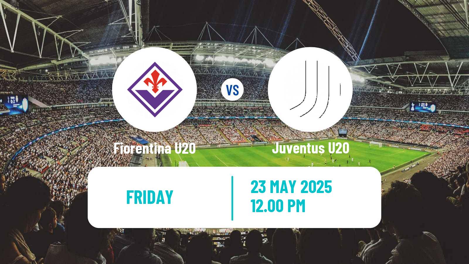 Soccer Italian Primavera 1 Fiorentina U20 - Juventus U20