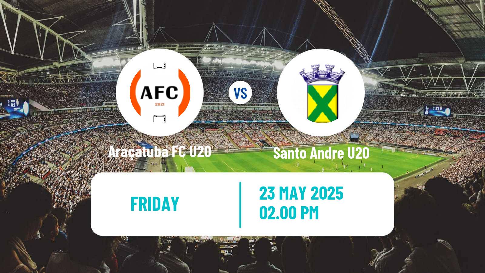 Soccer Brazilian Paulista U20 Araçatuba FC U20 - Santo Andre U20