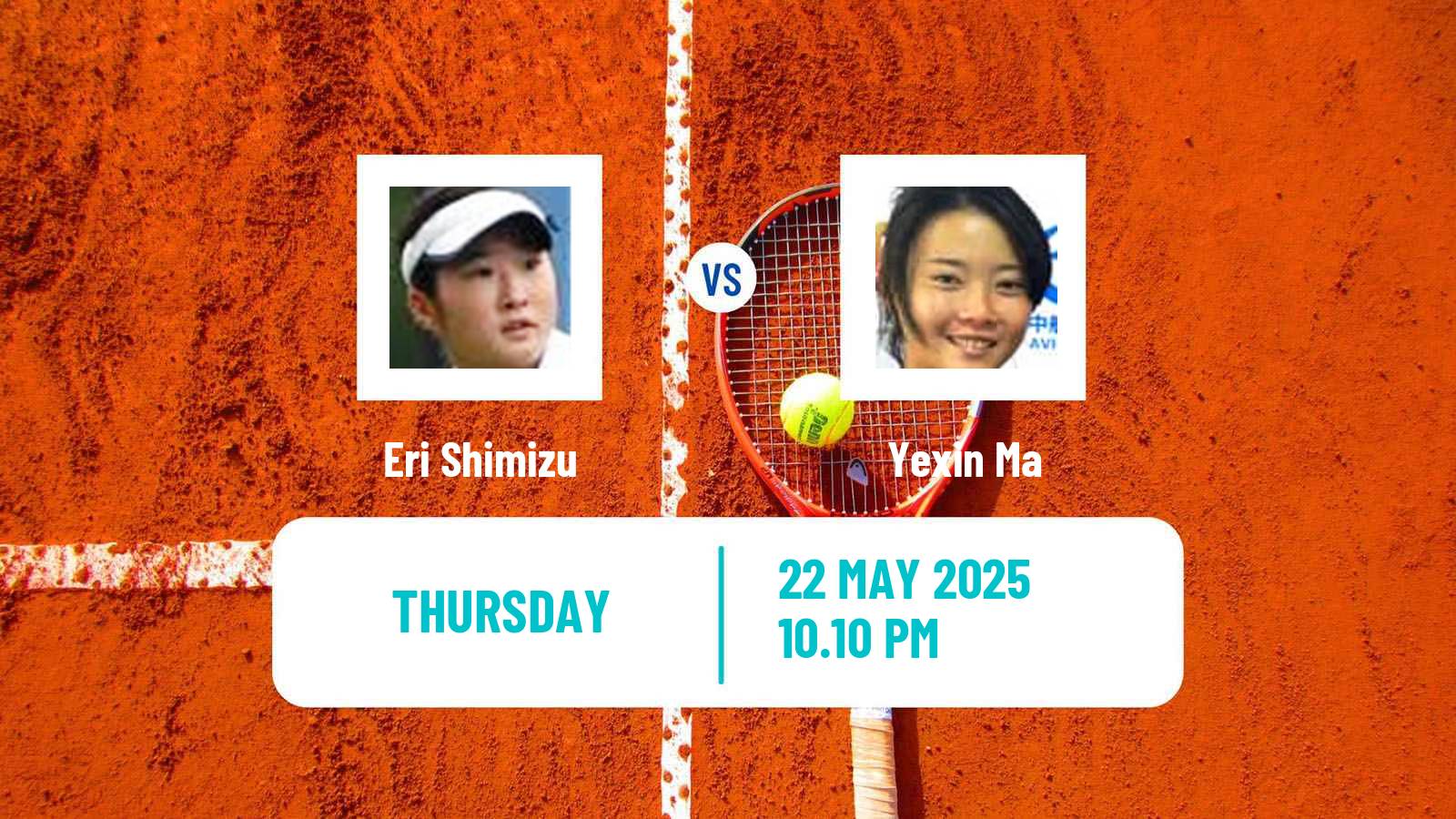 Tennis ITF W35 Andong Women Eri Shimizu - Yexin Ma