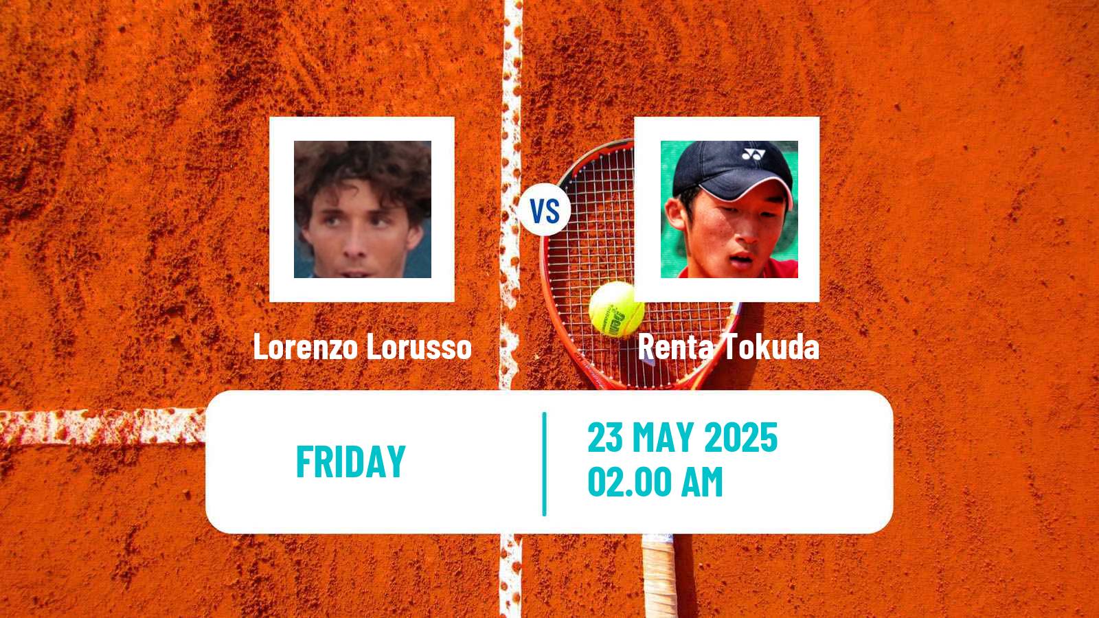 Tennis ITF M15 Tashkent Men Lorenzo Lorusso - Renta Tokuda