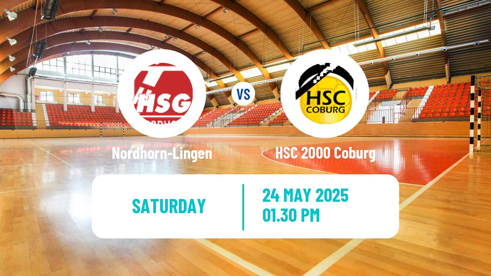 Handball German 2 Bundesliga Handball Nordhorn-Lingen - HSC 2000 Coburg