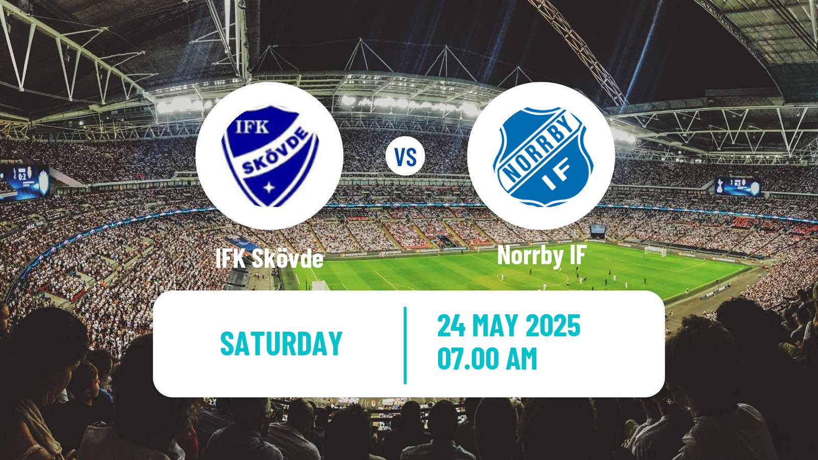 Soccer Swedish Division 1 Södra IFK Skövde - Norrby