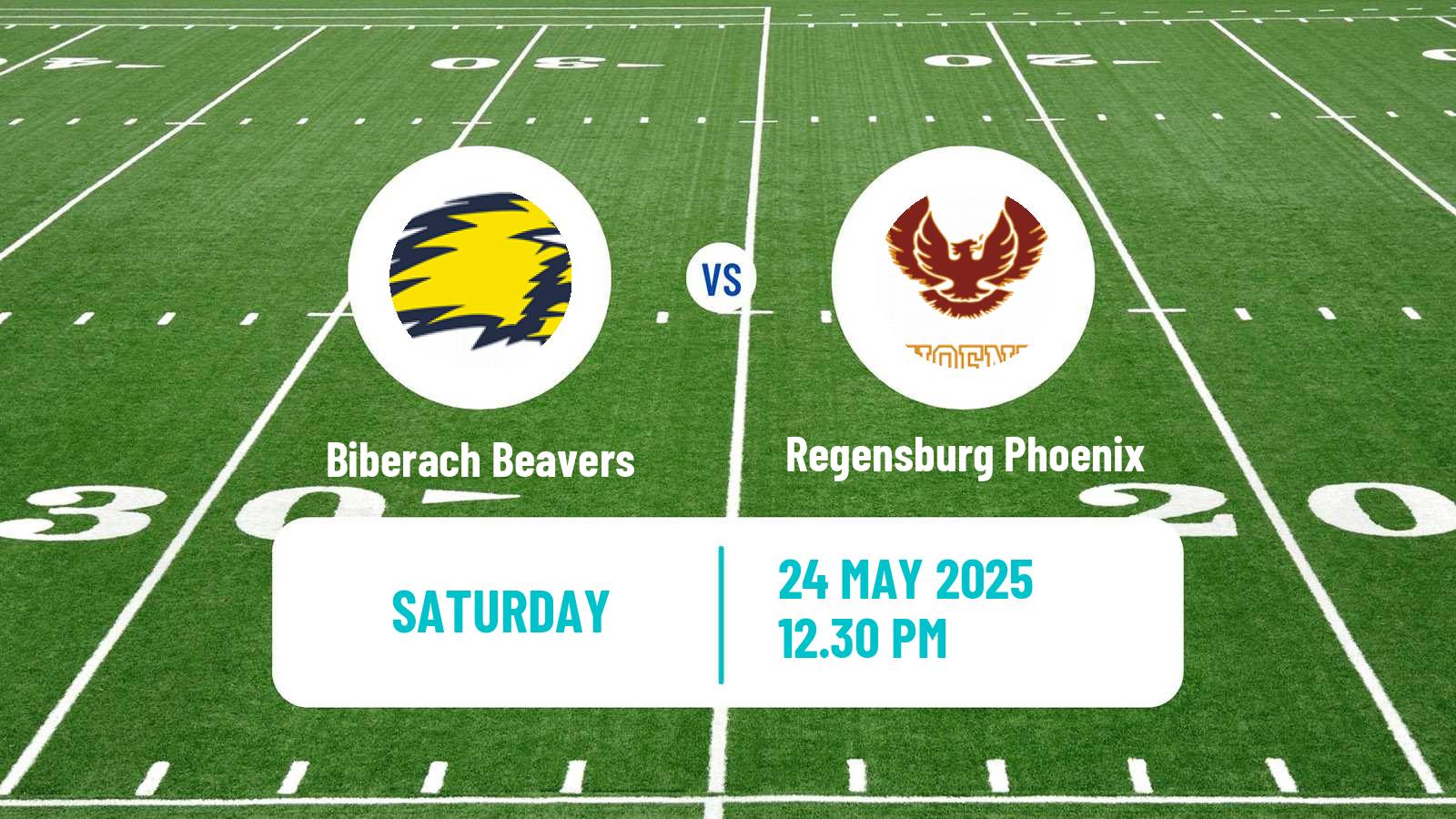 American football German GFL 2 Biberach Beavers - Regensburg Phoenix