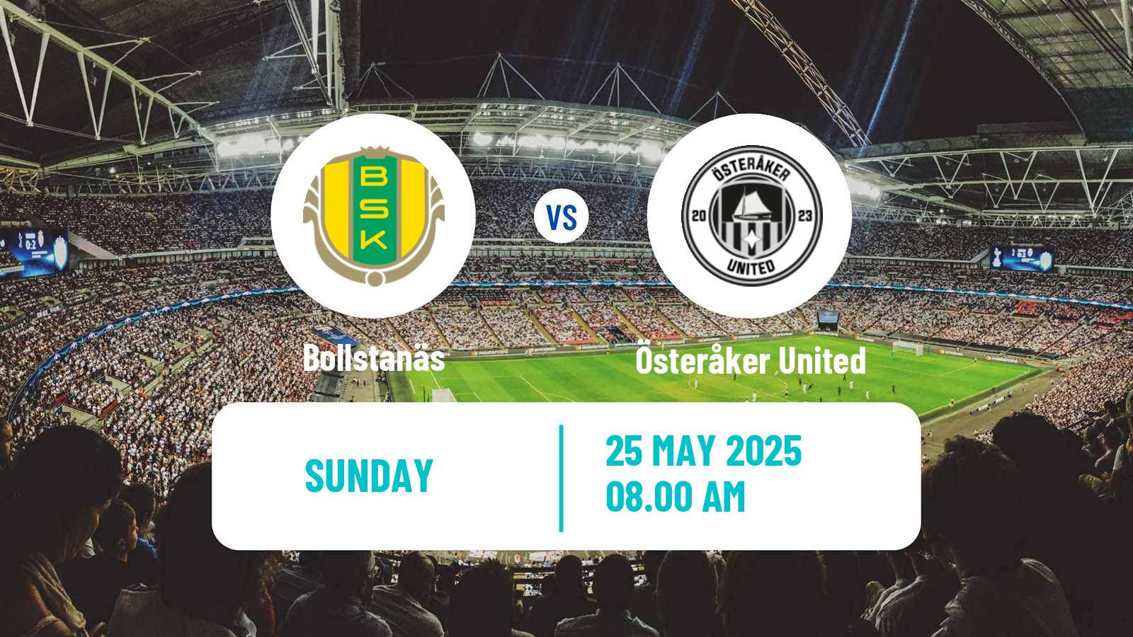 Soccer Swedish Division 2 - Norra Svealand Bollstanäs - Österåker United