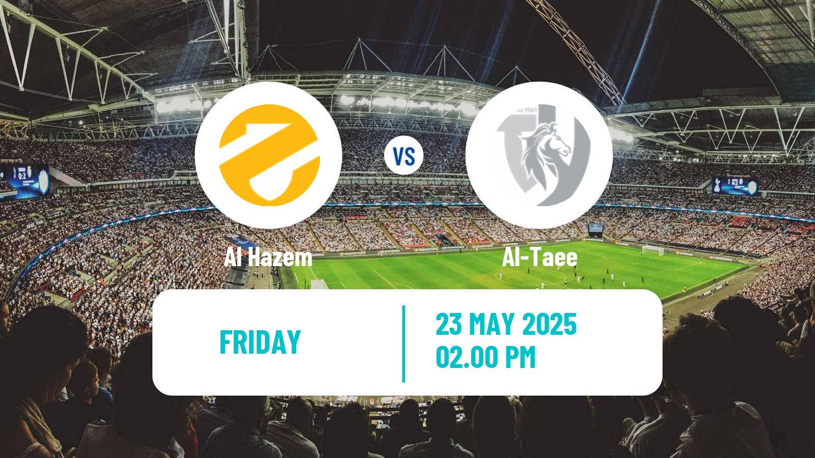 Football Saudi Division 1 Al Hazem - Al-Taee