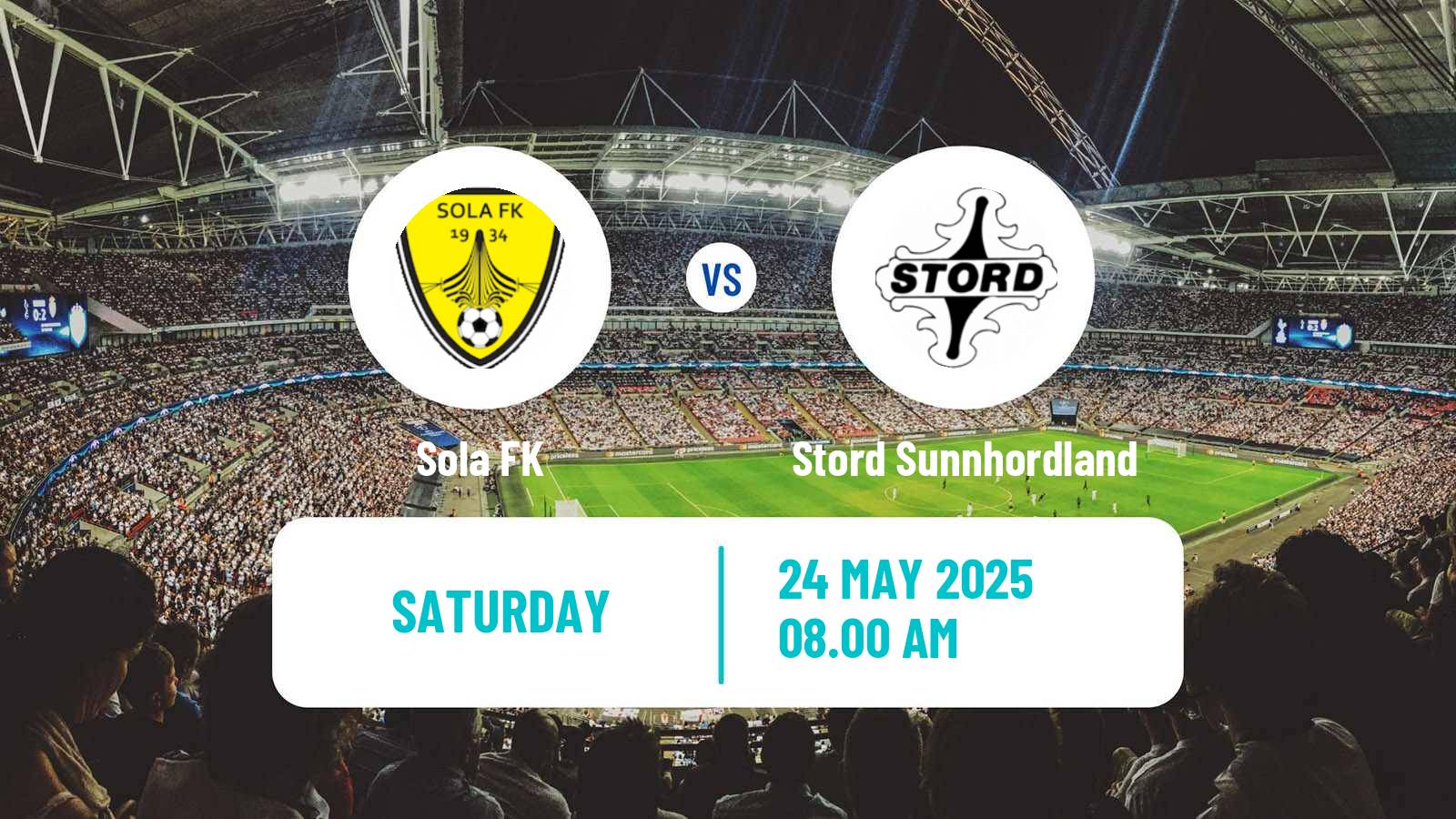 Soccer Norwegian Division 3 - Group 5 Sola - Stord Sunnhordland