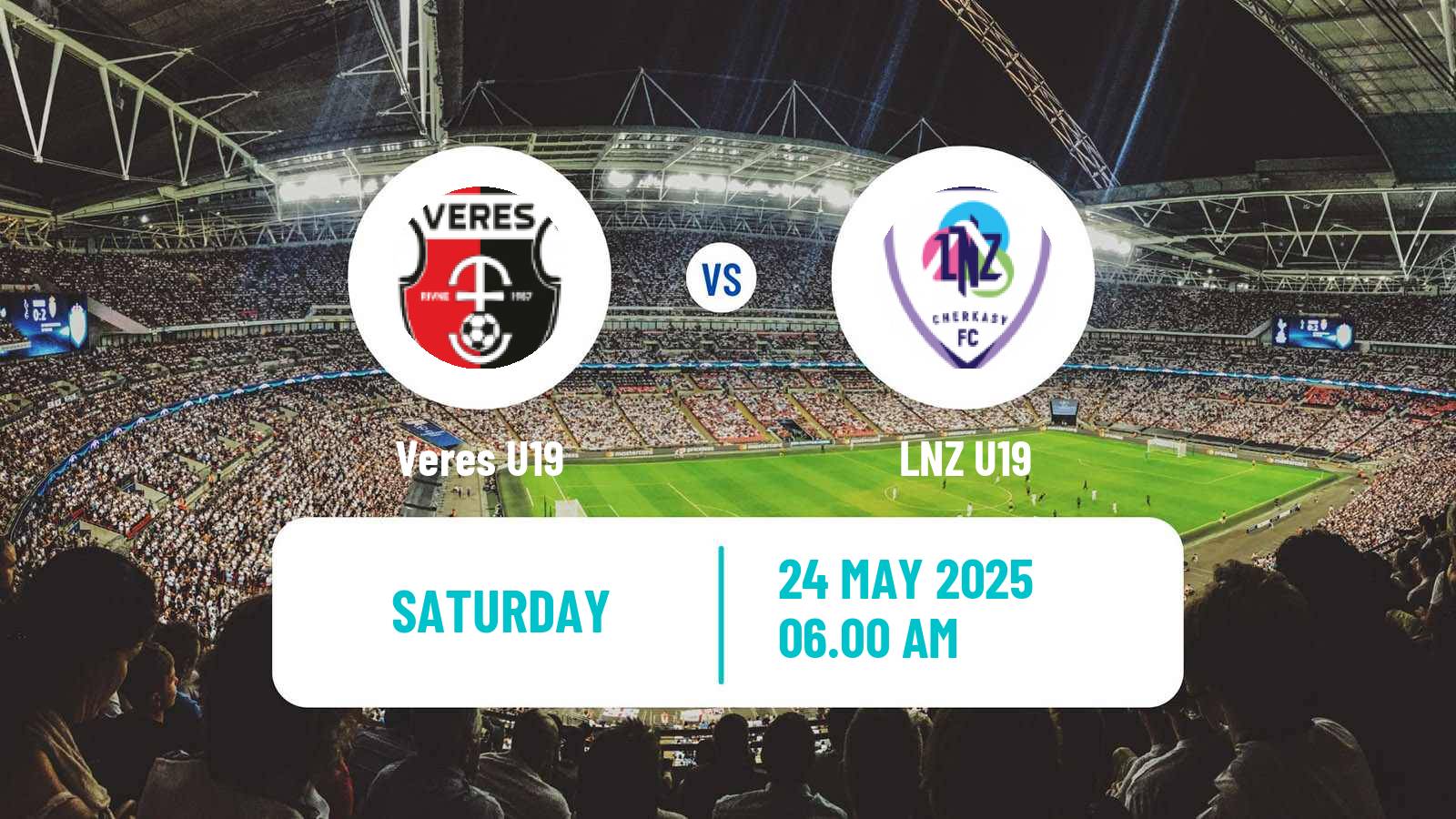 Soccer Ukrainian U19 League Veres U19 - LNZ U19