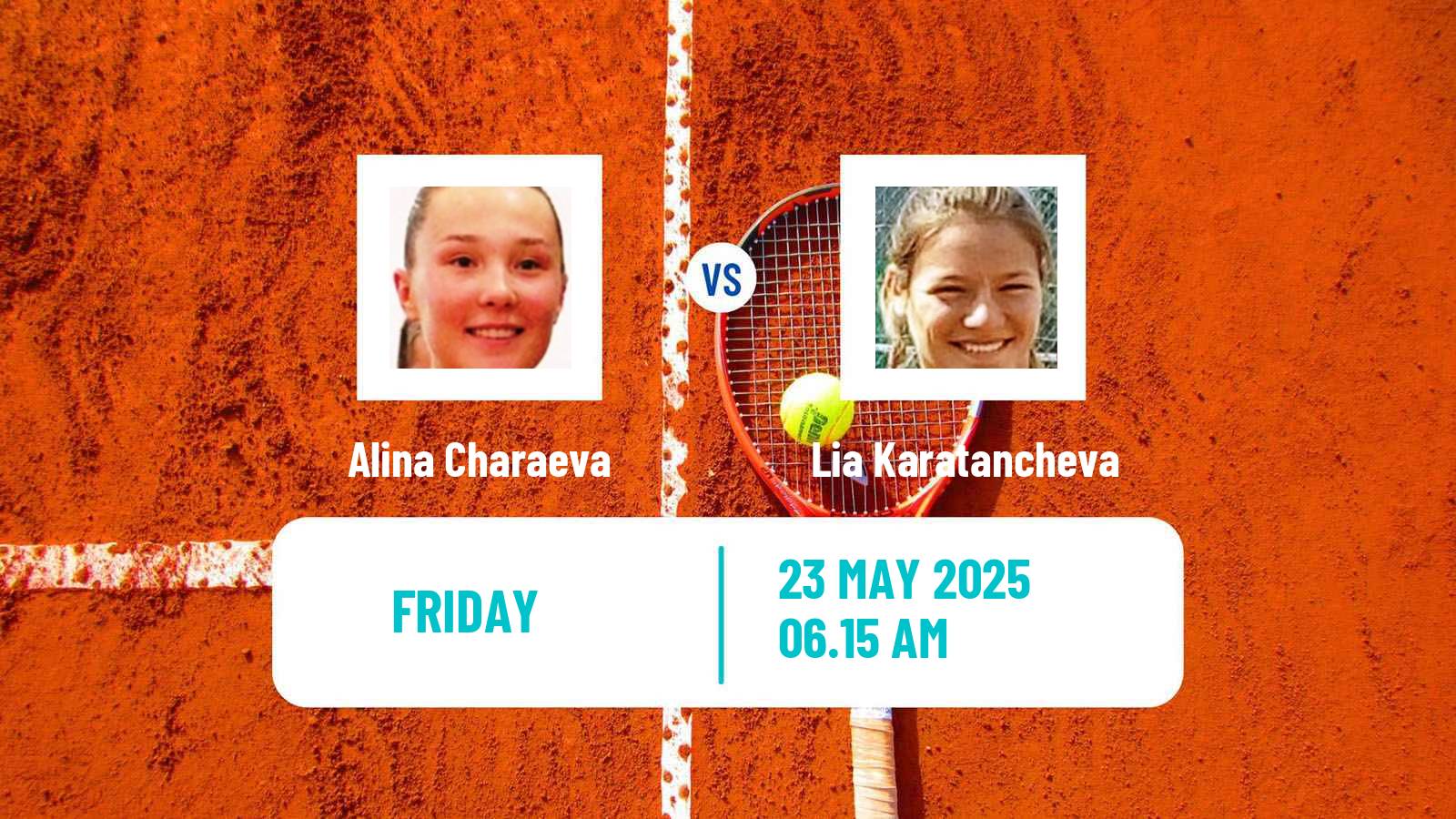 Tennis ITF W75 Kursumlijska Banja Women Alina Charaeva - Lia Karatancheva