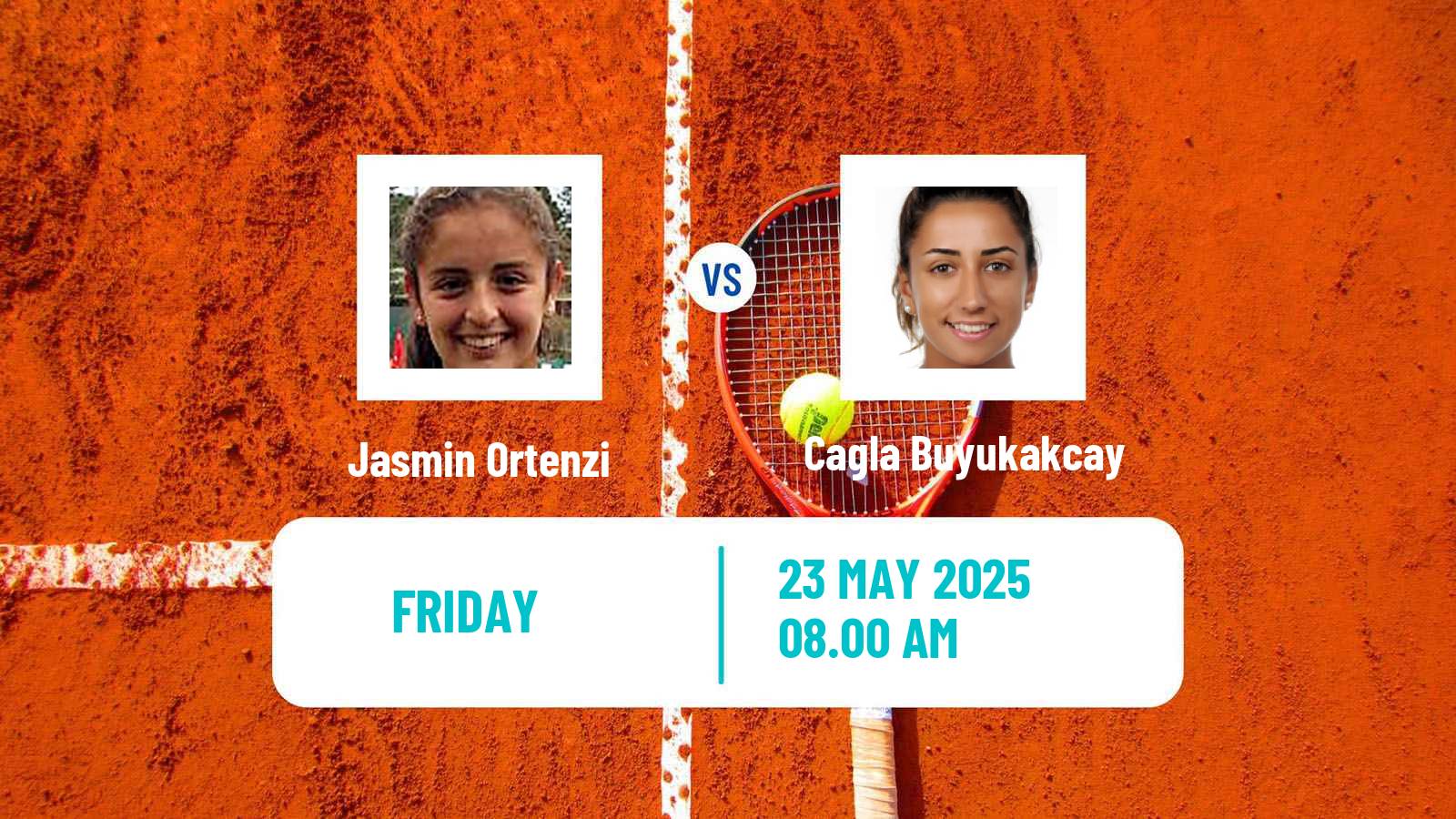 Tennis ITF W50 Portoroz Women Jasmin Ortenzi - Cagla Buyukakcay