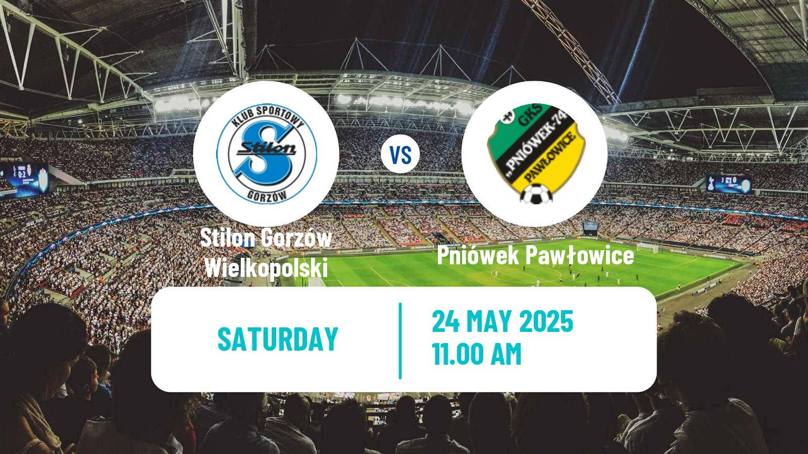 Football Polish Division 3 - Group III Stilon Gorzów Wielkopolski - Pniówek Pawłowice