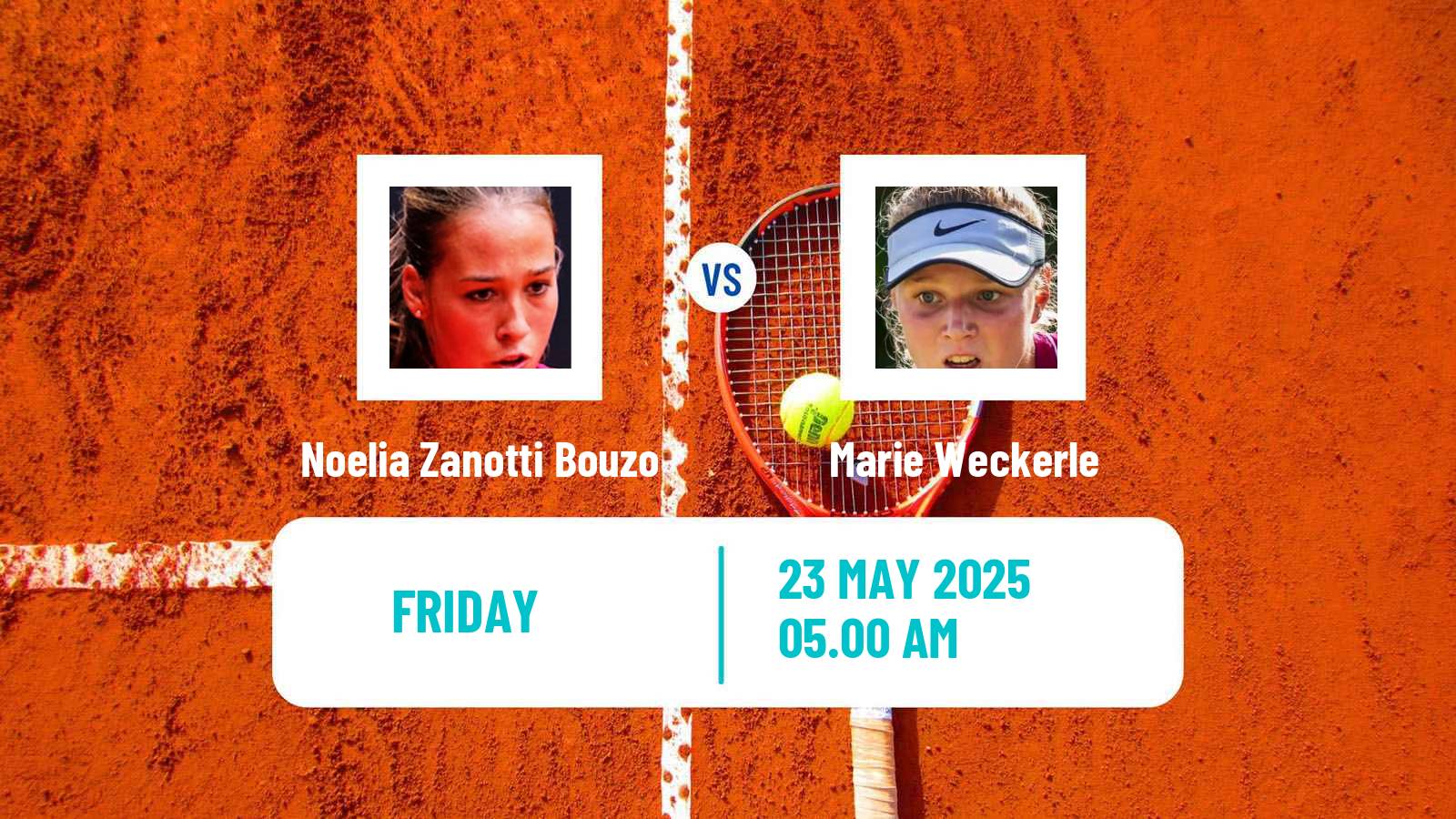 Tennis ITF W15 Estepona Women Noelia Zanotti Bouzo - Marie Weckerle
