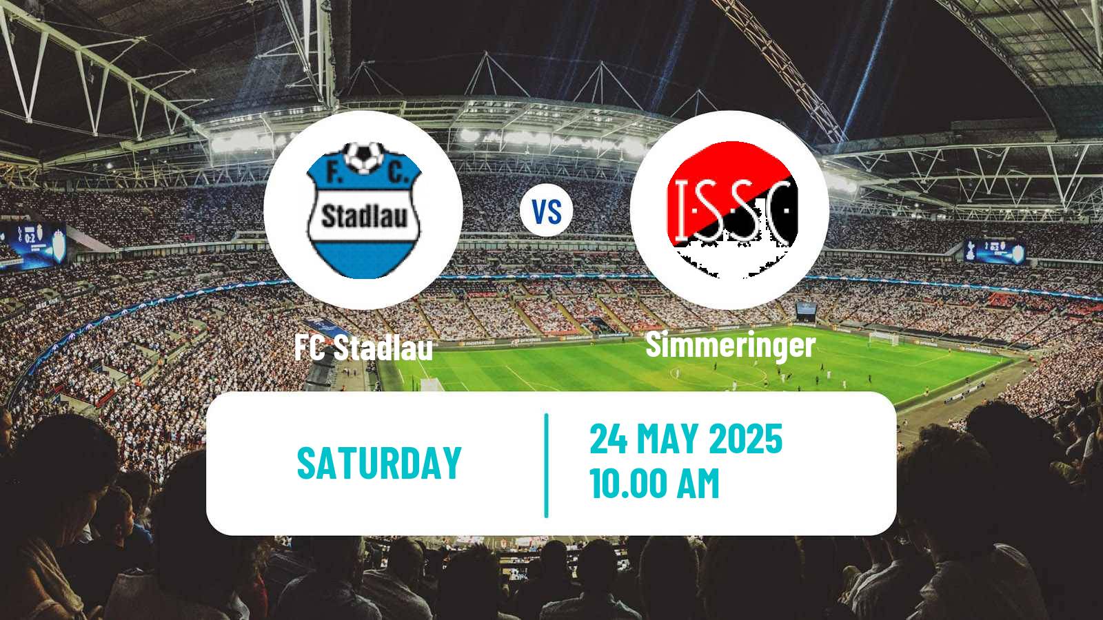 Soccer Austrian Landesliga Wien Stadlau - Simmeringer