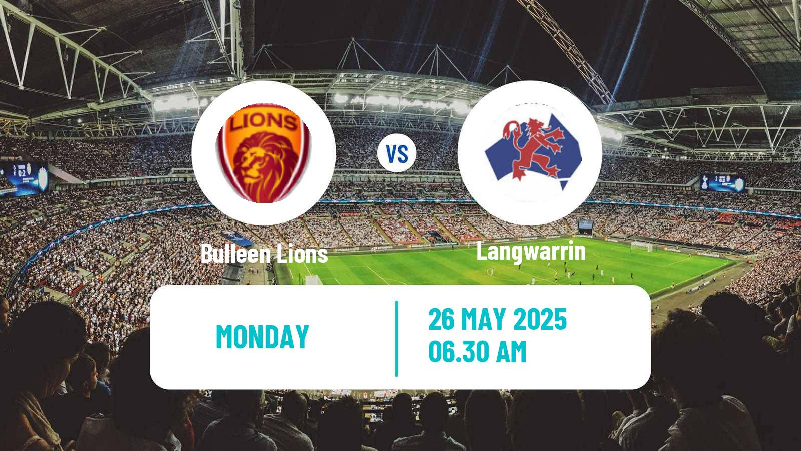 Football Australian Victoria Premier League Bulleen Lions - Langwarrin