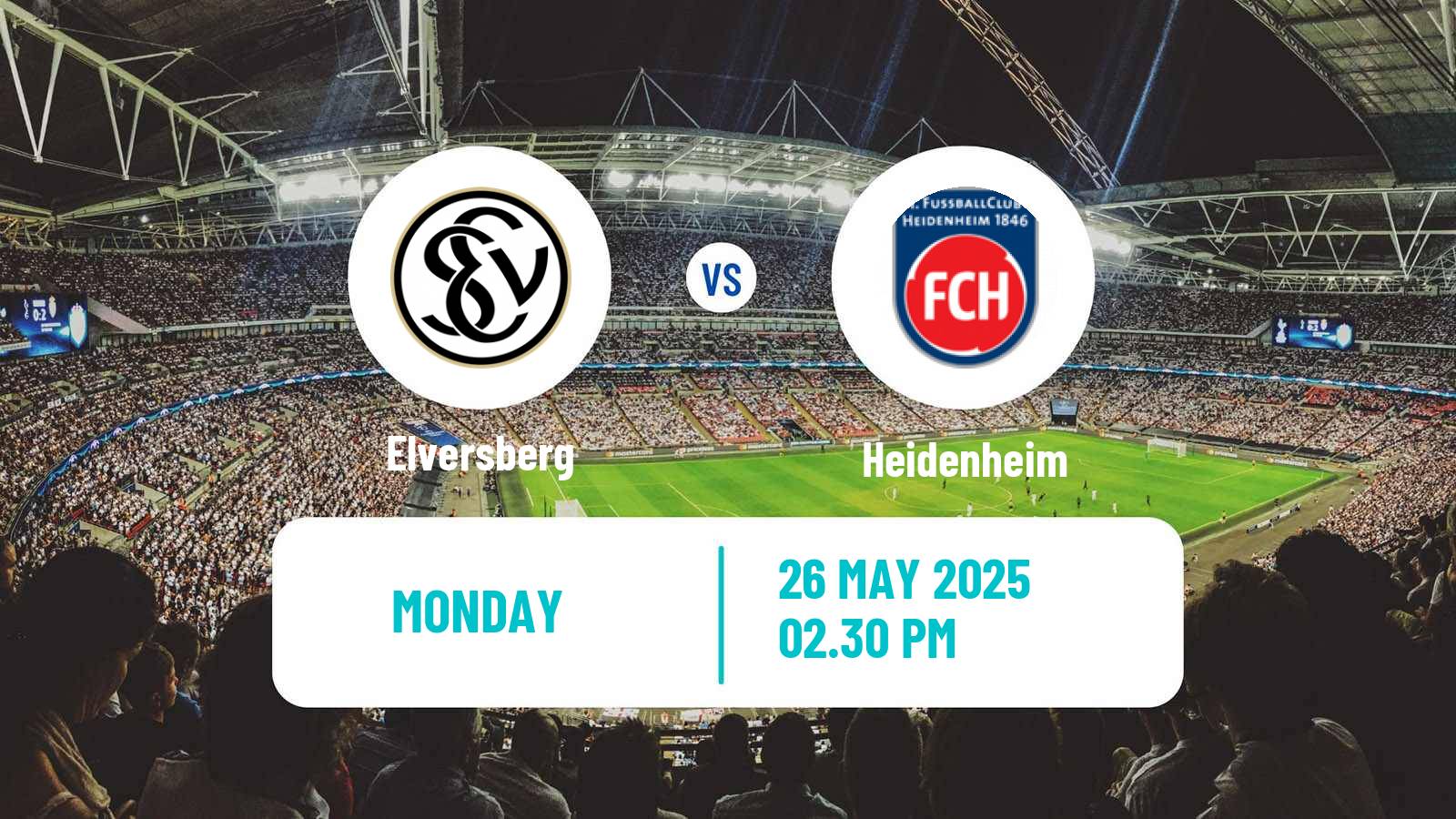  German Bundesliga Elversberg - Heidenheim