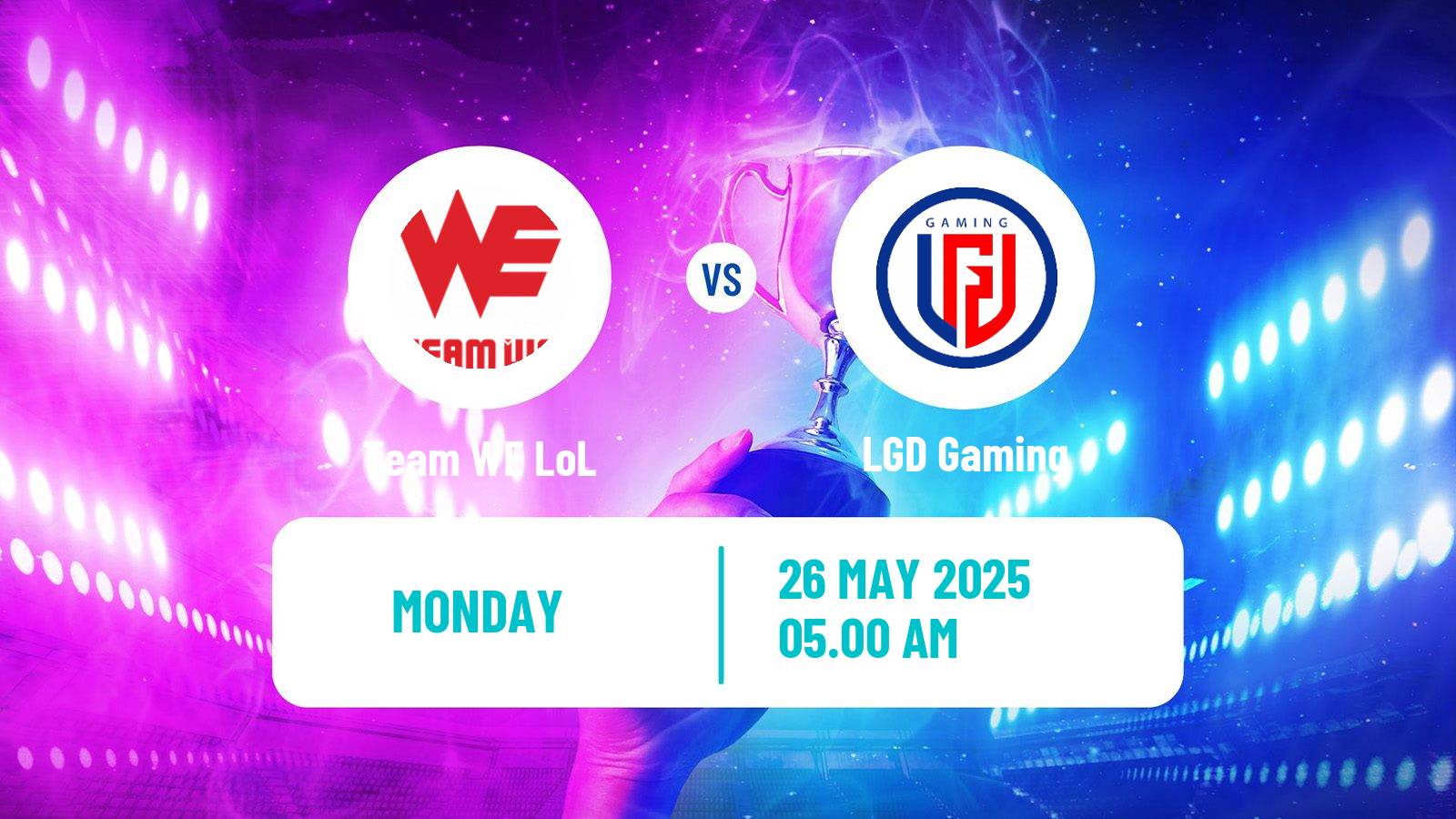 Esports League Of Legends Lpl Team WE - LGD Gaming