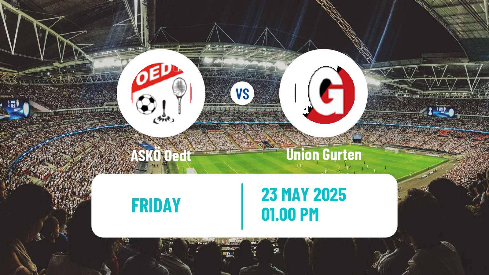 Soccer Austrian Regionalliga Central ASKÖ Oedt - Union Gurten