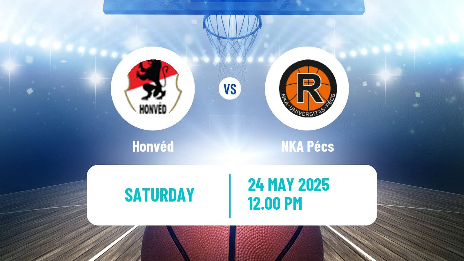 Basketball Hungarian NB I Basketball Honvéd - NKA Pécs