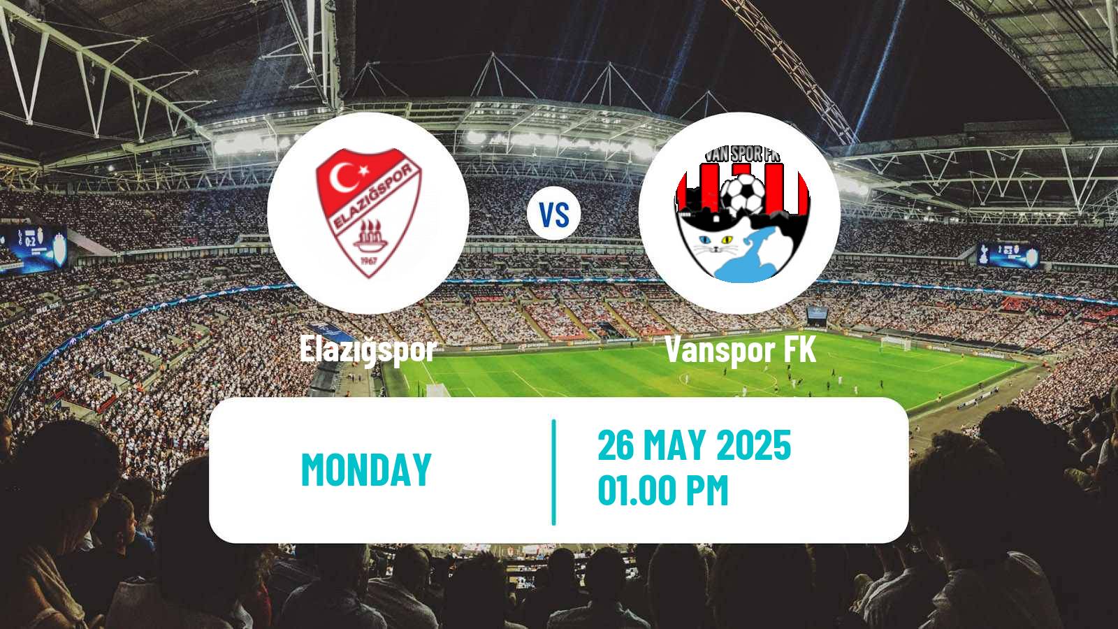 Soccer Turkish Second League White Group Elazığspor - Vanspor