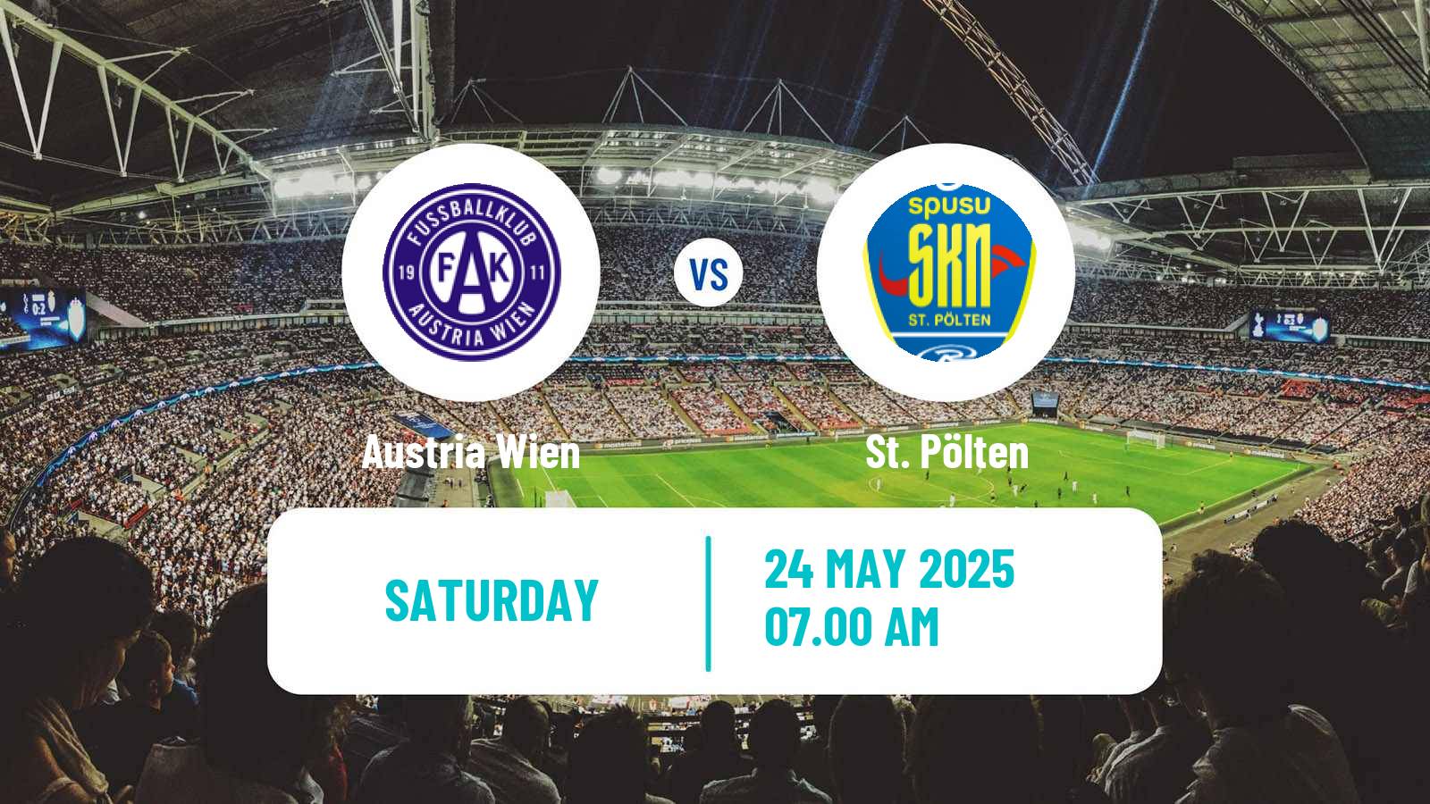 Soccer Austrian OFB Cup Women Austria Wien - St. Pölten